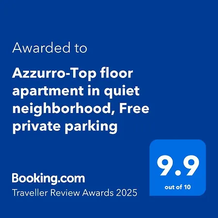 Azzurro-top Floor In Quiet Neighborhood, Free Private Parking Varna